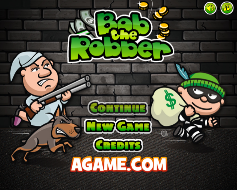 Bob the Robber Games