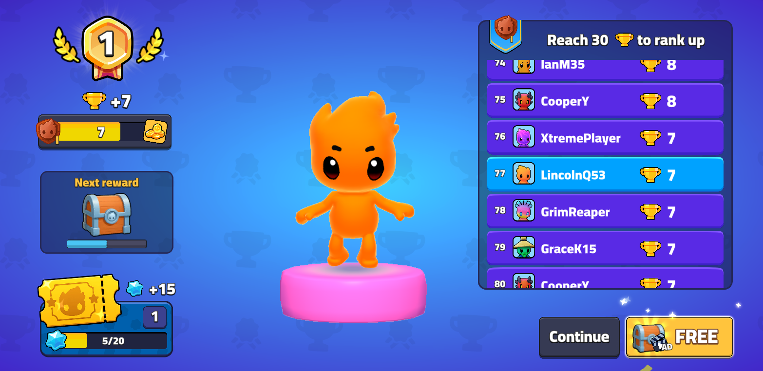 Rumble Rush Game Screenshot