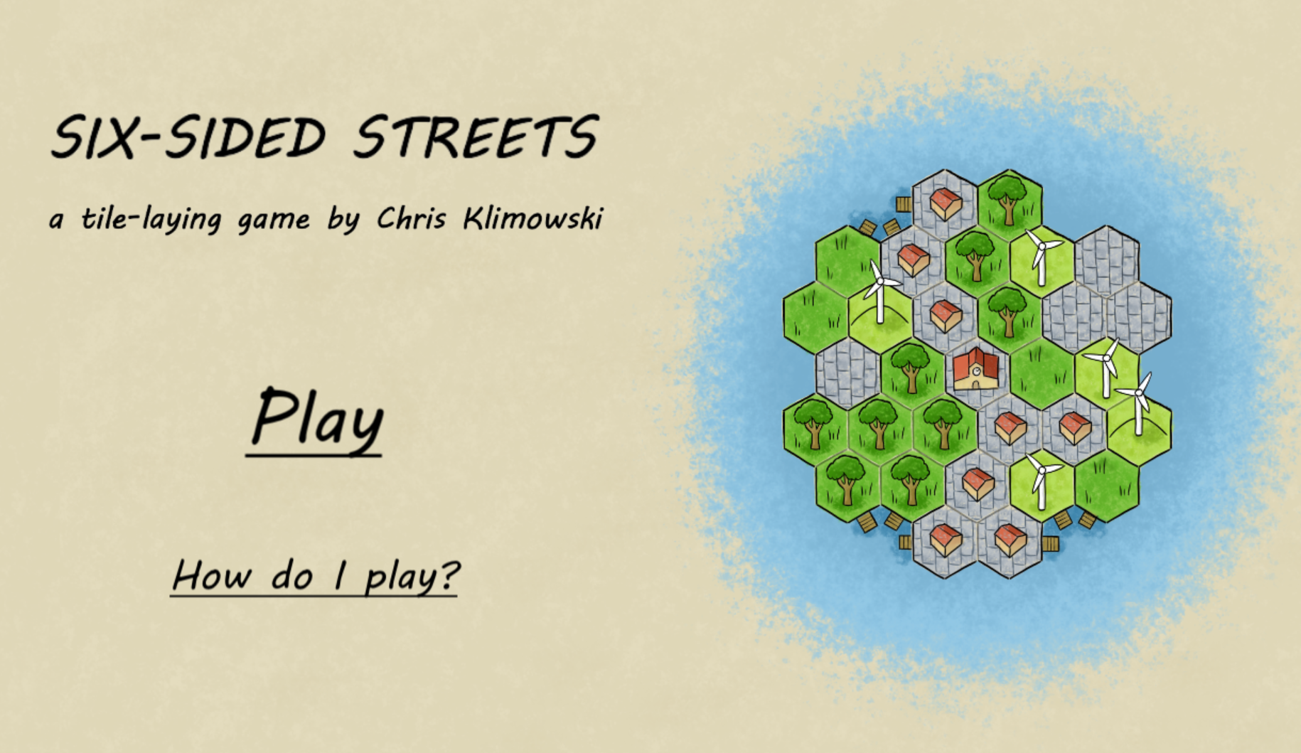 Six Sided Streets Game Screenshot